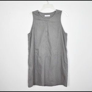 Everlane grey shirt dress